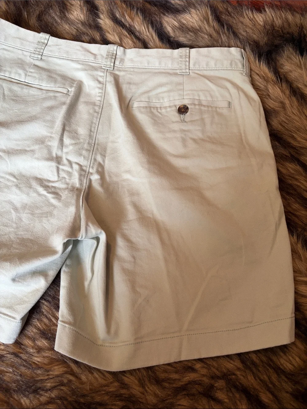 J. Crew 7” Inseam Men's Mint Green Flat Front Chino Shorts Size 33